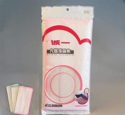 誠一日用九層精致工藝去污能力強耐用洗碗布 工廠直銷30X30cm，打造潔凈新體驗
